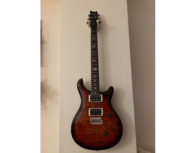 PRS SE Custom 24 Orange Tiger Smokeburst LIMITED + clavijeros PRS locking
