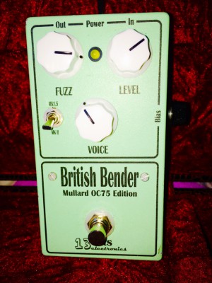 FUZZ BRITISH BENDER (-Mullard OC75 Edition)