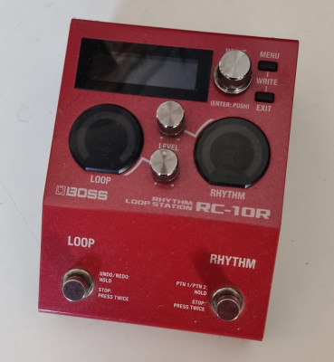 Pedal Caja de Ritmos/Looper Boss RC-10R