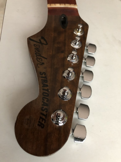 Mastil Stratocaster Caoba de Luthier