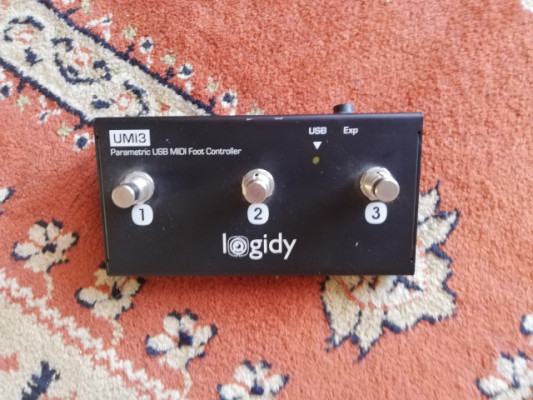 Logidy umi 3 controlador midi Exp pedal