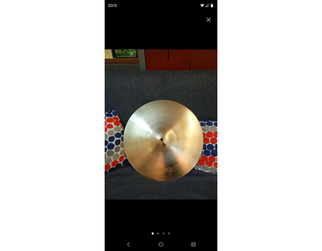 Plato Crash Sabian Paragon 16