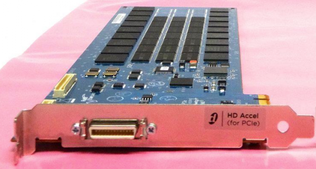 Tarjeta HD Accel Pcie  para Pro Tools + Flexi cable