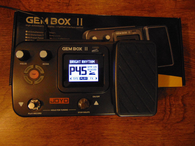 PEDALERA JOYO GEM BOX II