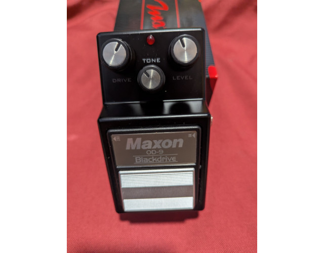 Maxon Sd-9 blackdrive overdrive Coleccionista SIN USAR