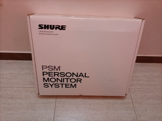 Shure PSM-300 Premium SE215 Clear 550€, a estrenar. RESERVADO