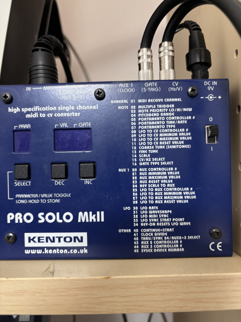 KENTON PRO SOLO MKII
