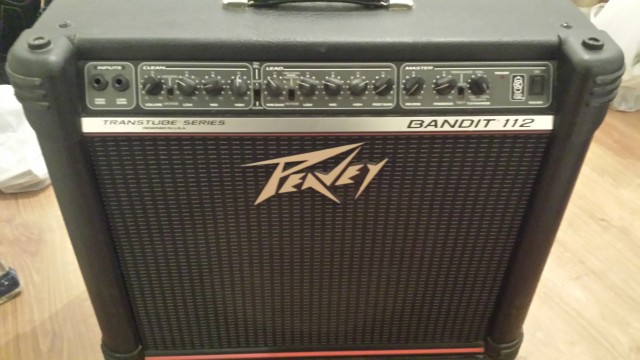 Peavey bandit 112 amplificador