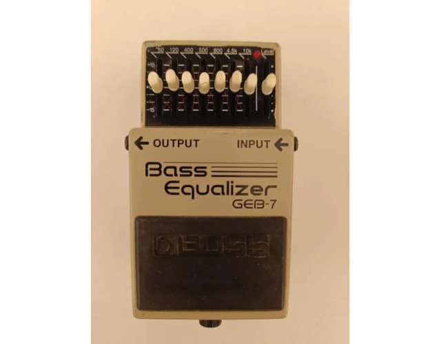 Boss GEB7 Bass Equalizer Pedal