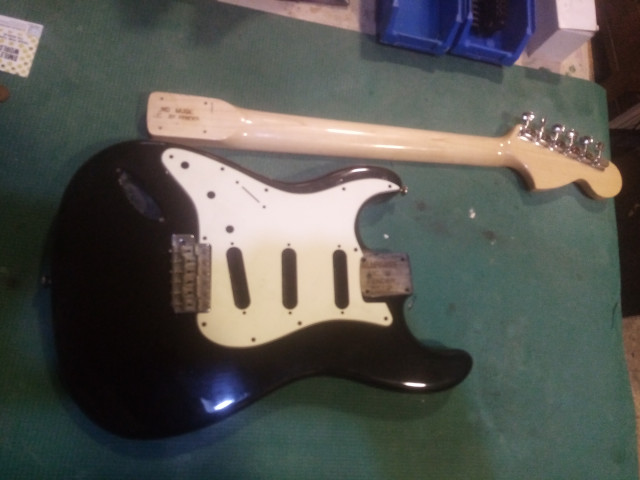 Stratocaster zurdo