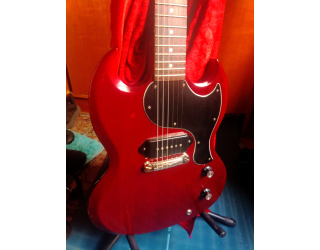 Gibson sg junior por Gibson les Paul junior