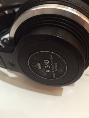 AKG K340 Electrostatic-dynamic headphones