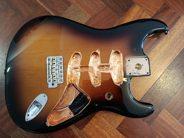 Cuerpo Fender stratocaster classic 50 (Aliso)