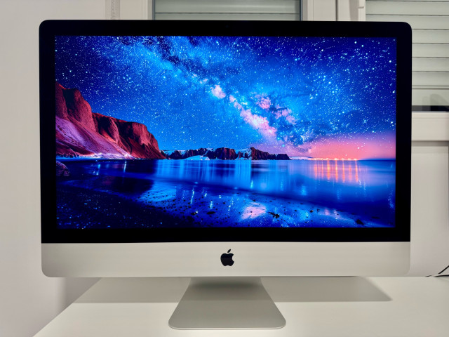 IMac 27" 2017 Core I5 3,8 GHz 32Go 1To SSD Argent - Reconditionné état Correct