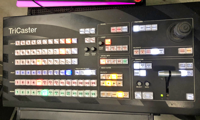 Surface Tricaster TC1SP Control Panel