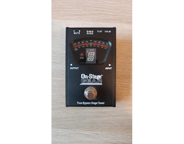 Afinador On Stage Pedal Tuner GTA7800