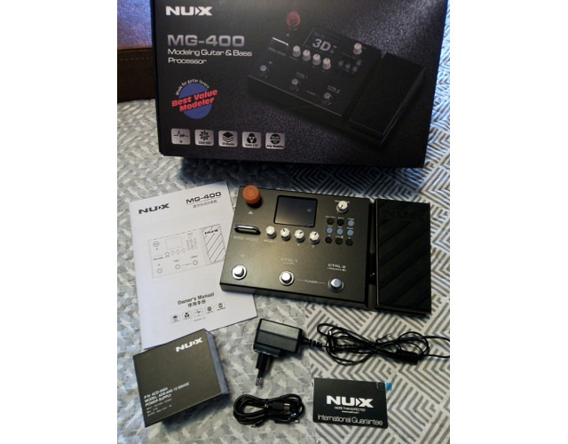 Pedalera NUX MG-400