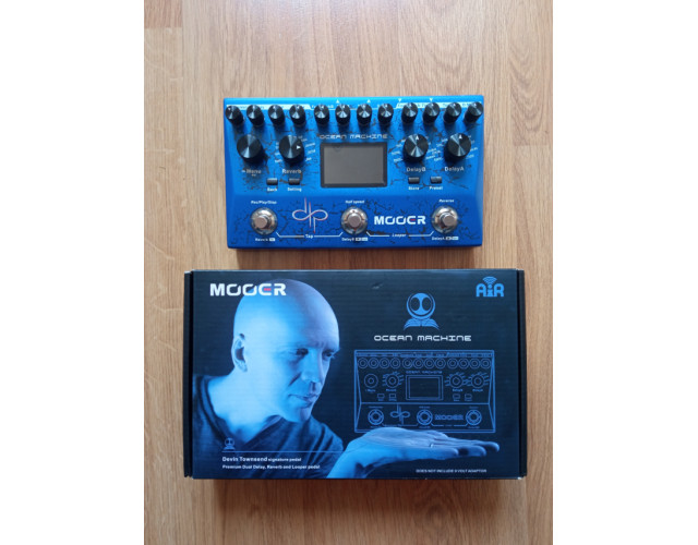 Mooer Ocean Machine + Transformador y Envío Incluido