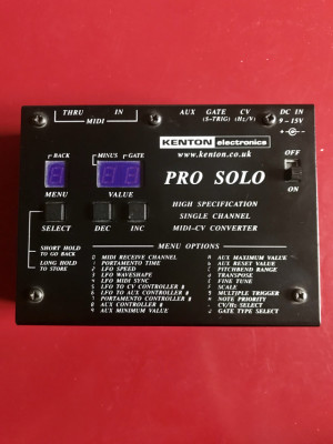 Kenton Pro Solo MIDI CV