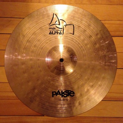 Paiste Alpha 16" crash cymbal/plato (vendido)