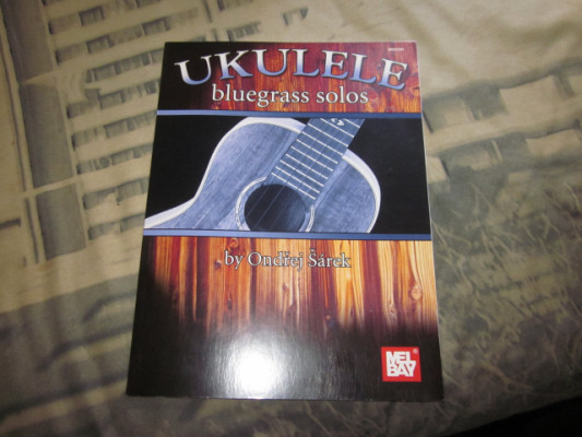 Mel Bay Ukulele Bluegrass Solos - Ondrej Sárek, libro de partituras ukelele
