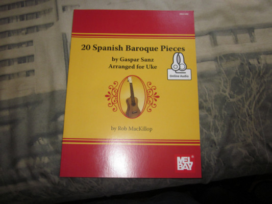 20 Spanish Baroque Pieces by Gaspar Sanz, Arranged for Uke