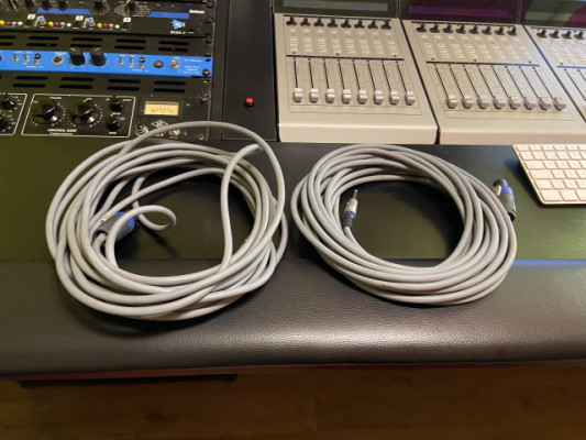 2 cables cordial speakon jack 10m