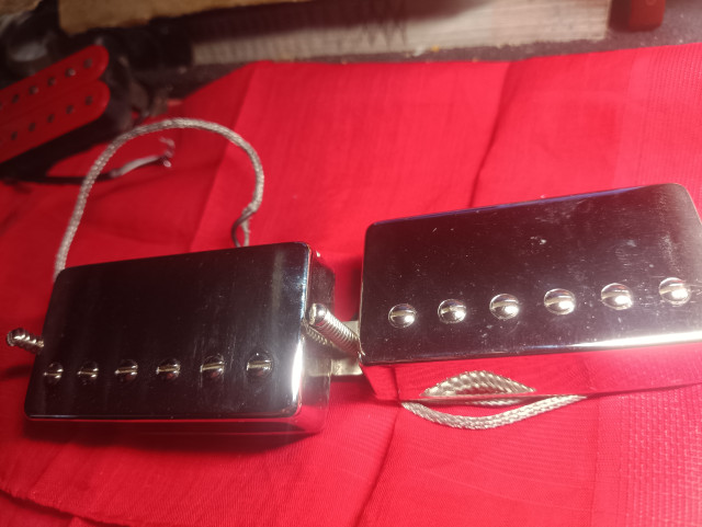 Set Tokai Mk2 humbuckers nickel