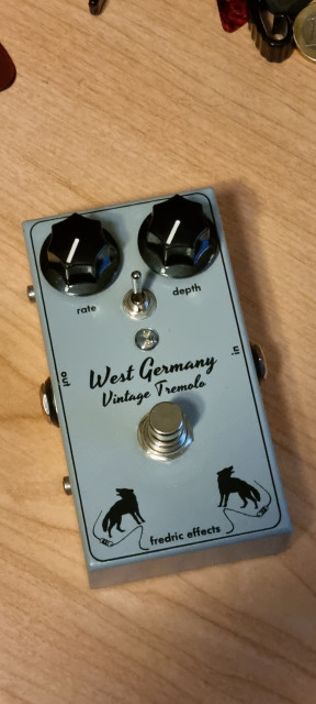 Fredric Effects West Germany Schaller Style Tremolo Pedal