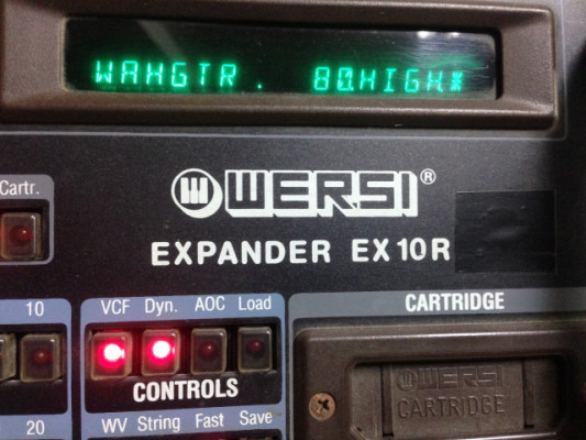 WERSI EX10R Expander with 8-bit drums 1985