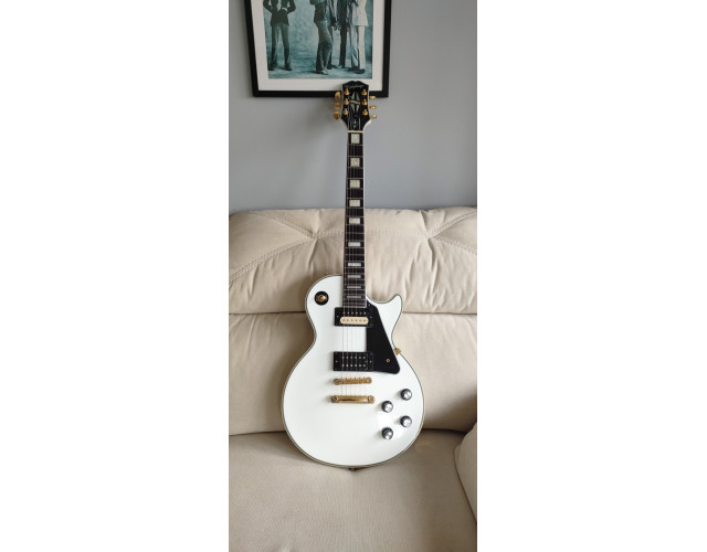 Epiphone Les Paul Custom Alpine (MEJORADA)