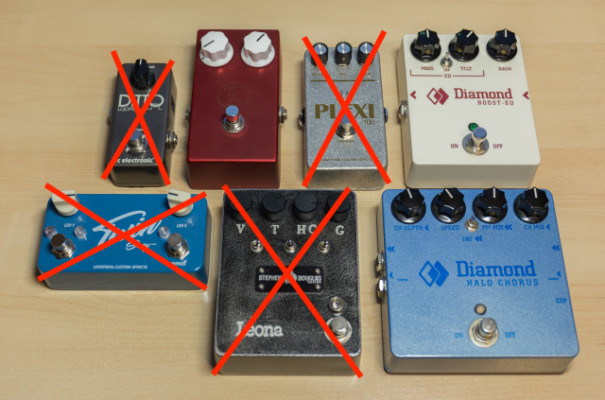 Pedales Diamond & Lovepedal