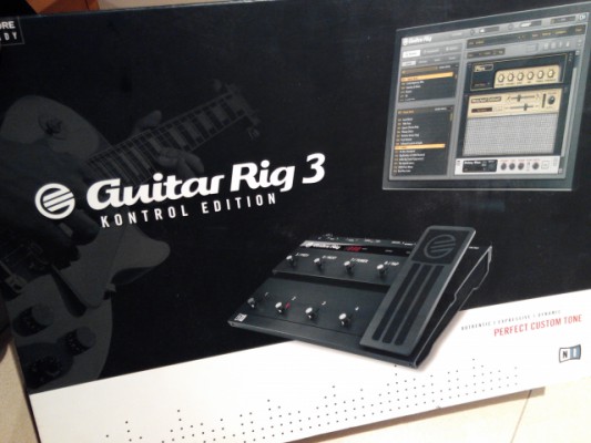 O CAMBIO Guitar Rig 3 + Rig Kontrol