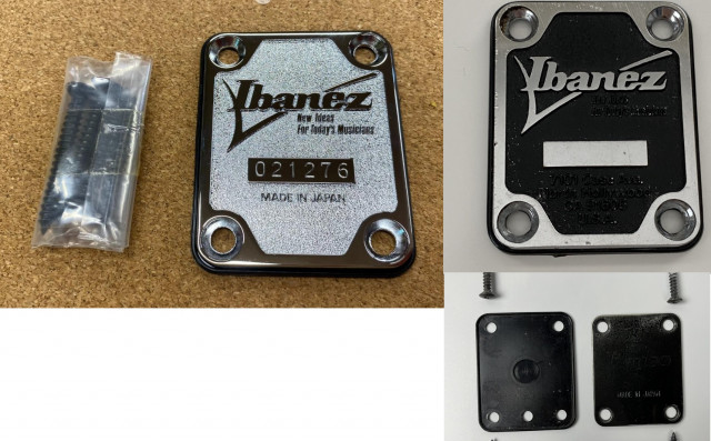 IBANEZ NECK PLATE