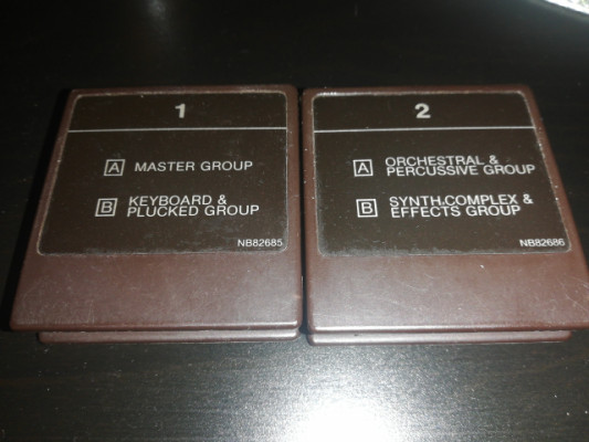 Yamaha DX 7 Rom cartridges