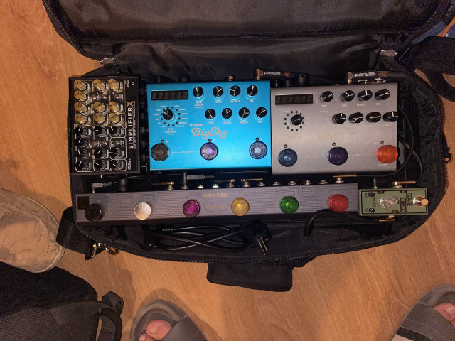 Strymon BigSky y Timeline