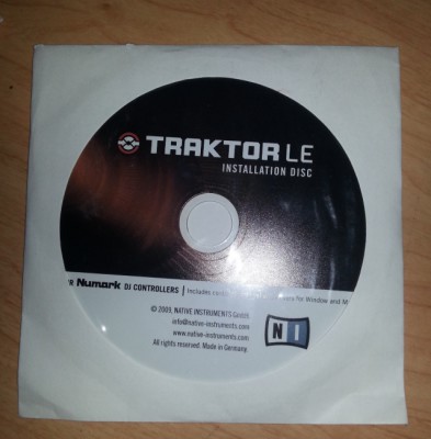 mixtrack le mk-1 y dvd fisico tracktor 2.5 le