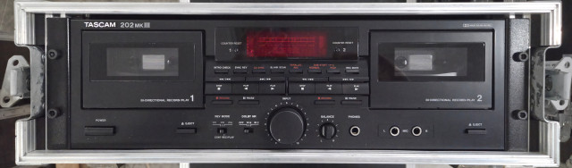 Pletina Doble Tascam 202 MKIII