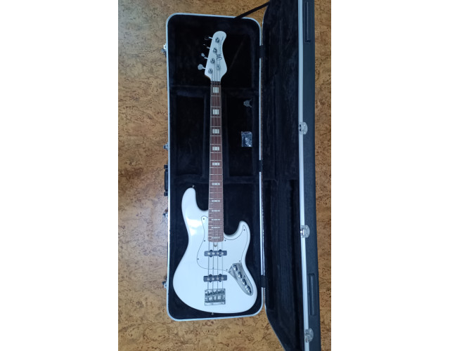 Bajo eléctrico Mayones Jabba 4 blanco