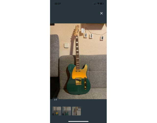 Squier Telecaster 40th Anniversary Gold Edition