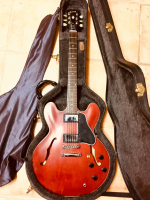 reservada!!!Gibson 335. Satin red 2007