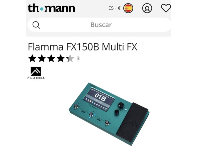 Pedalera Flamma 150B