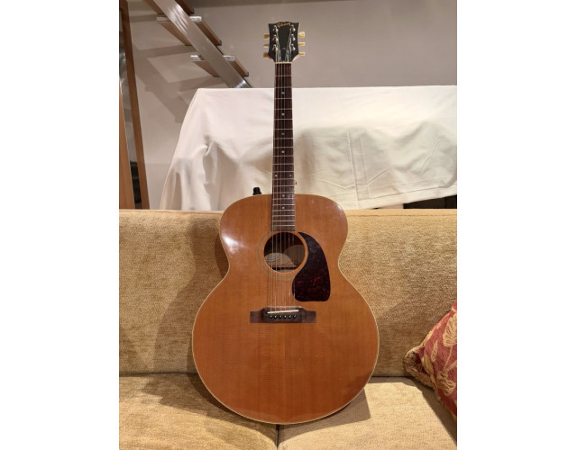 Gibson J-100E Acoustic-Electric Natural 1985 (s511)