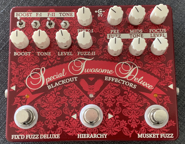 Blackout Effectors Special Twosome Deluxe Fuzz Limited Edition