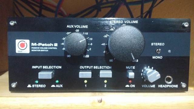 Controlador de volumen SM Pro Audio M-Patch-2
