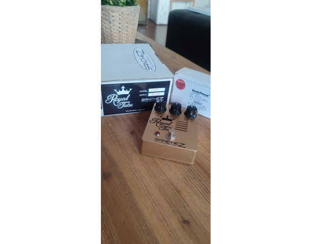 OFERTA!!Booster-Overdrive Sánchez Custom Effects con válvula ENVÍO INCLUIDO