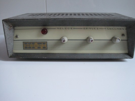 Amplificador a válvulas vintage (Roselson? Marconi?)