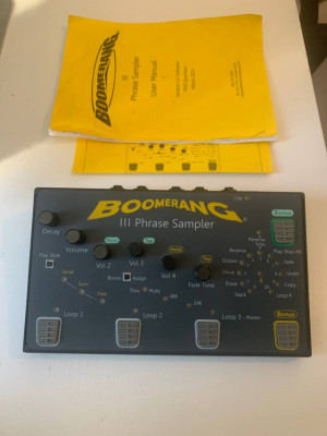 [RESERVADO] Boomerang Looper III Phrase Sampler