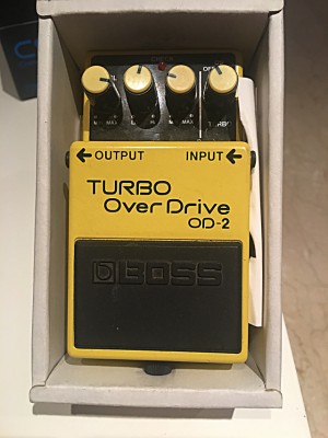 Vendo pedal boss Turbo overdrive od-2