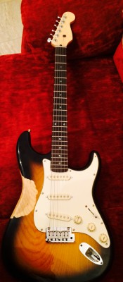 Fender stratocaster american deluxe año 2004.